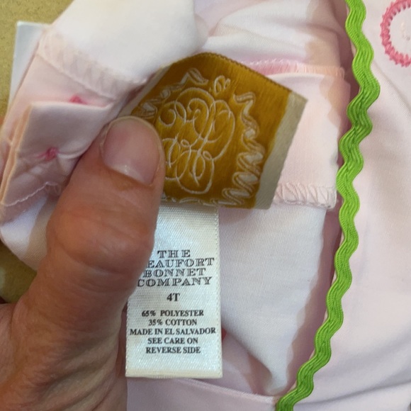 NWOT TBBC Rosemary Ric Rac Dress with Frog Applique $ firm - Picture 6 of 8